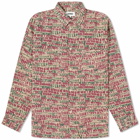 YMC Men's Mitchum Long Sleeve Shirt in Multi