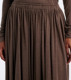 Max Mara Jersey maxi skirt