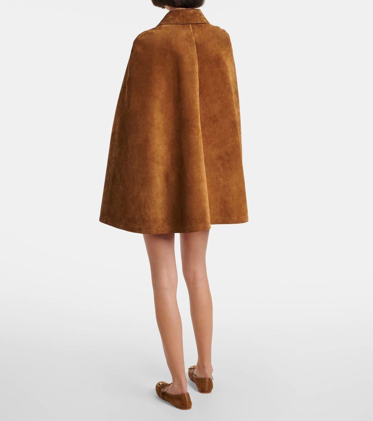 Gucci Horsebit suede cape