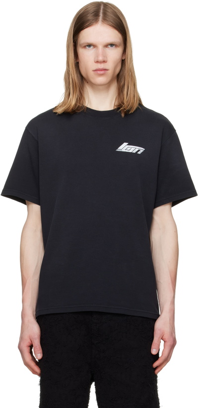 Photo: LGN Louis Gabriel Nouchi Black Logo T-shirt