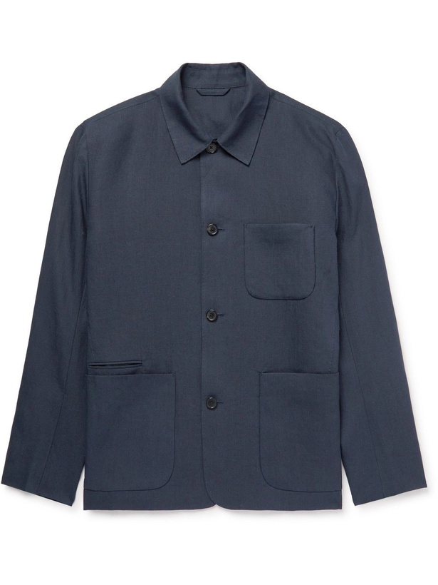 Photo: Paul Smith - Linen Overshirt - Blue