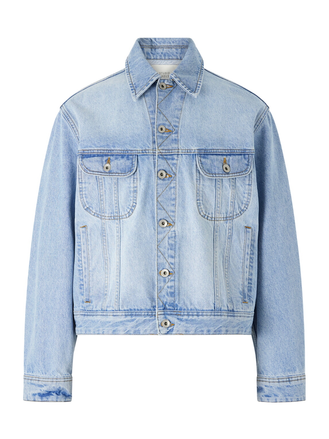 Studio Nicholson Lazar Washed Denim Jacket Studio Nicholson