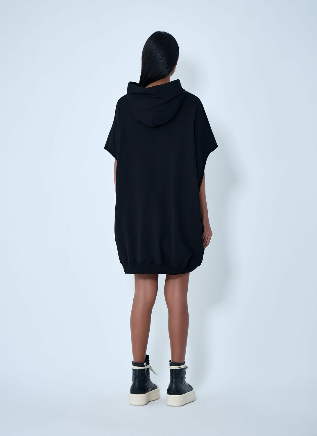 Rick Owens Hooded Cape T-Shirt