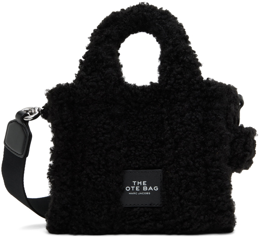 Marc Jacobs Black Mini 'The Teddy' Tote Marc Jacobs