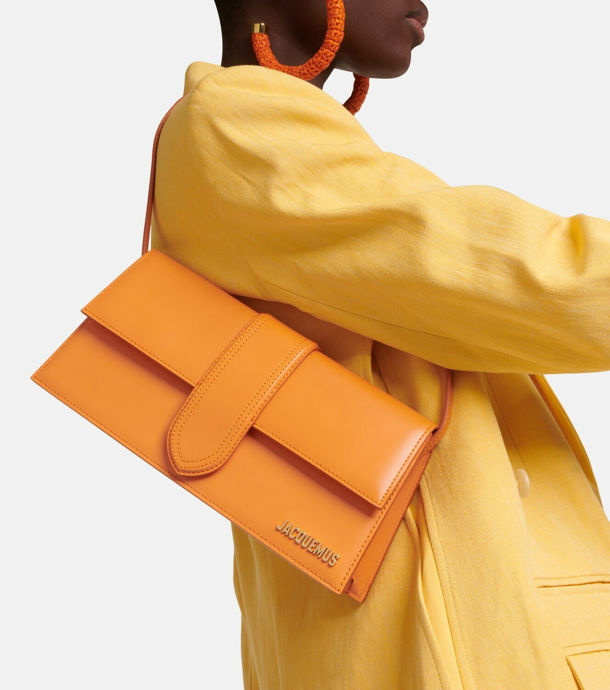 Jacquemus - Le Bambino Long leather shoulder bag