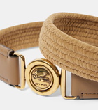 Etro Pegaso woven belt