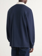 Aimé Leon Dore - Cotton-Jersey Polo Shirt - Blue