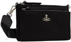 Vivienne Westwood Black Penny Db Pouch