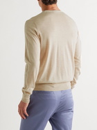 Saman Amel - Cashmere and Silk-Blend Sweater - Neutrals