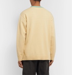 Loewe - Logo-Embroidered Wool Sweater - Yellow