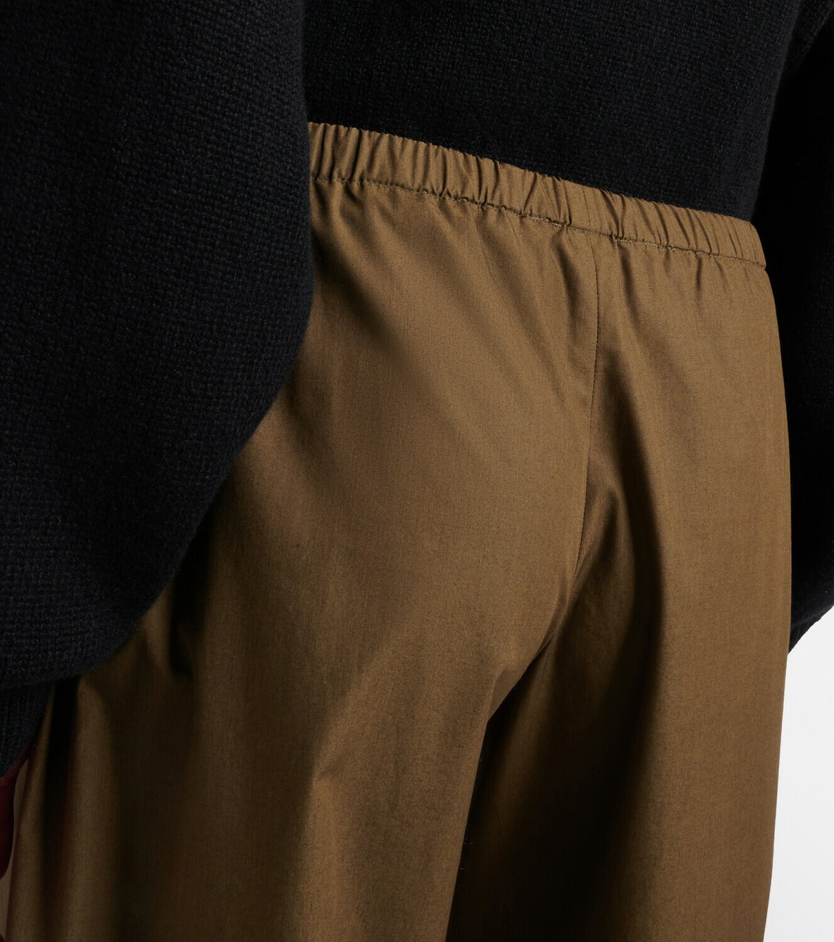 Khaite Roma cotton poplin wide-leg pants