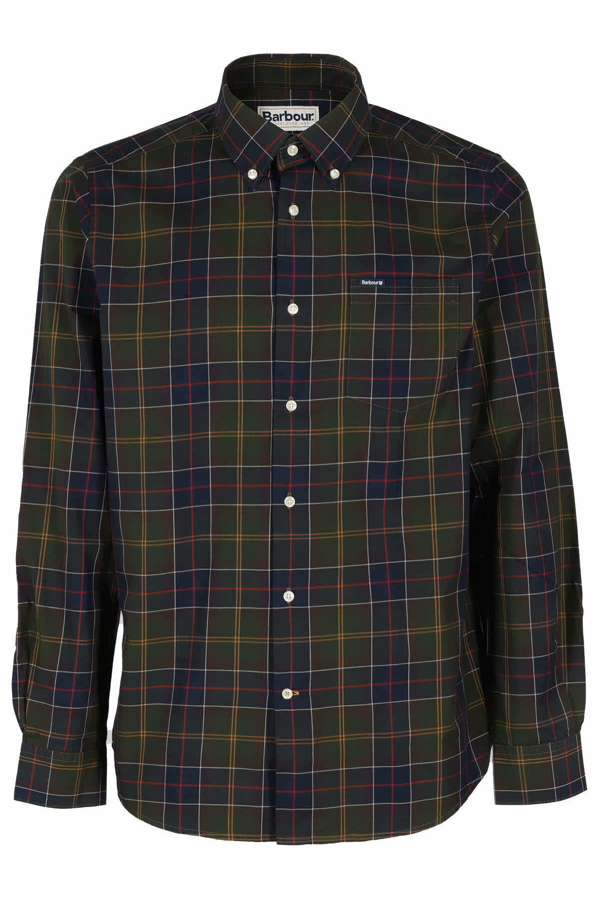 Barbour - Despatch Riders Belted Corduroy-Trimmed Waxed