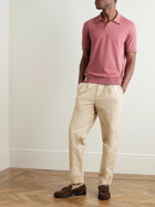 Mr P. - Cotton Polo Shirt - Pink
