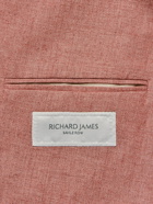 Richard James - Unstructured Linen Suit Jacket - Pink