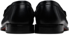 Ernest W. Baker Black Chain Loafers