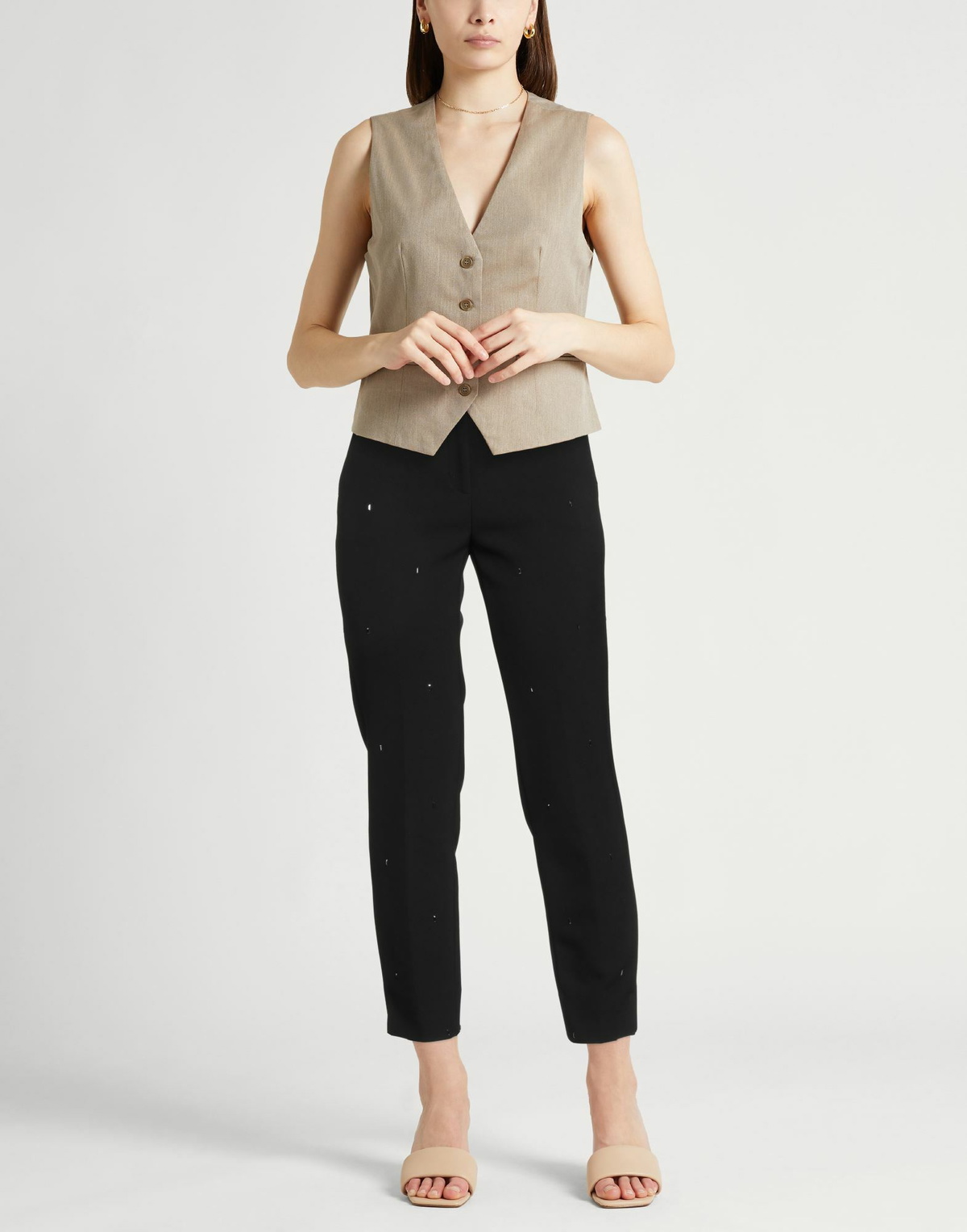 Peserico Womens Pants in Black
