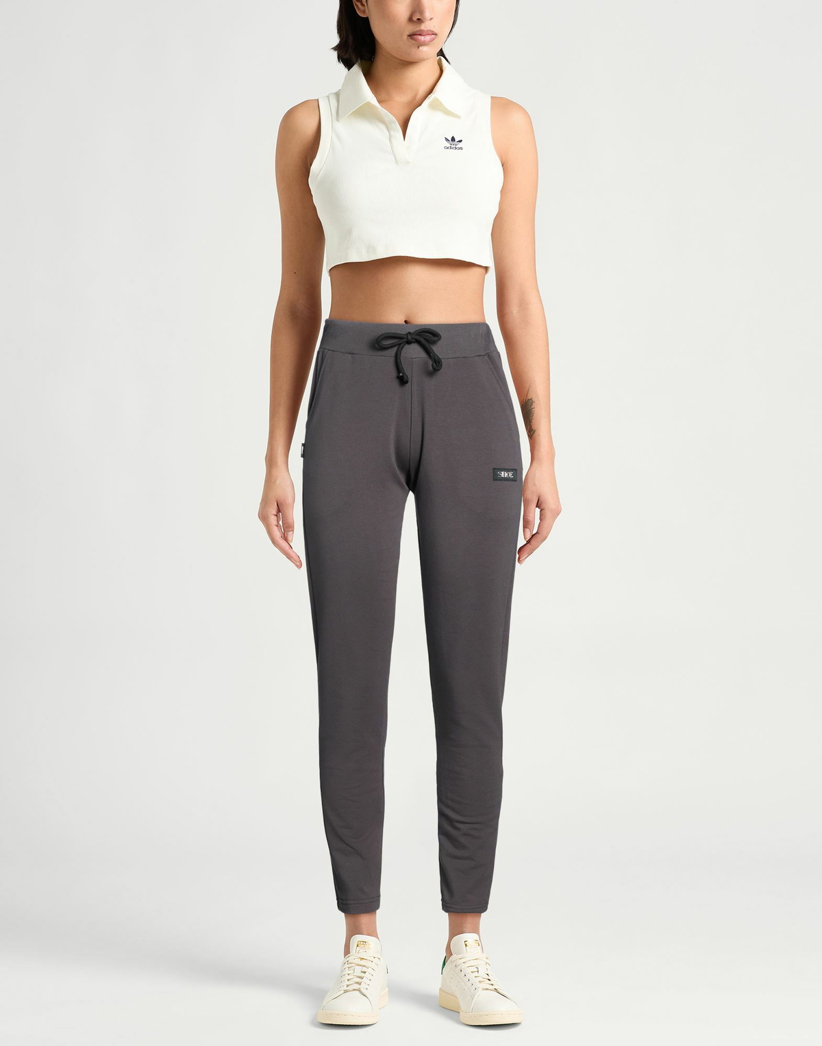 Shoe Womens Pants in Charcoal