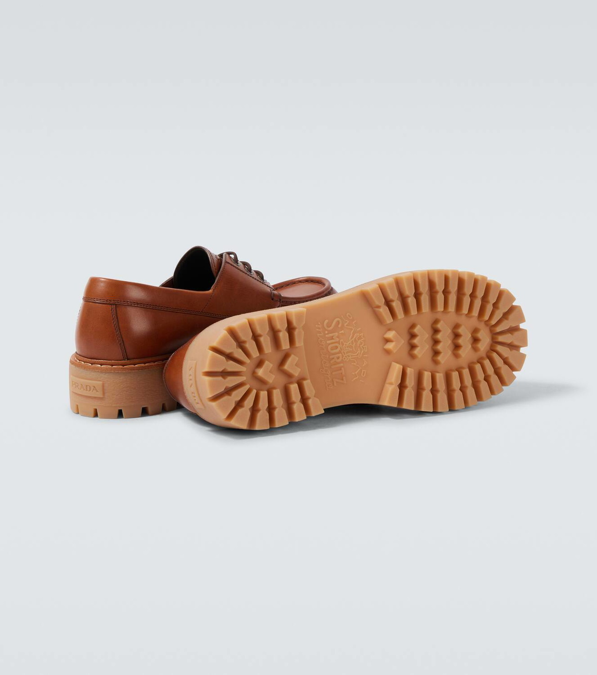 Prada St. Moritz leather loafers Prada