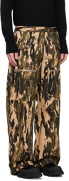 Dion Lee Multicolored Slouchy Pocket Cargo Pants