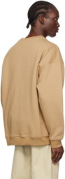 adidas Originals Tan Field Issue Essentials Sweatshirt