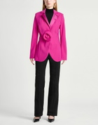 Chiara Boni La Petite Robe Womens Blazer Fuchsia