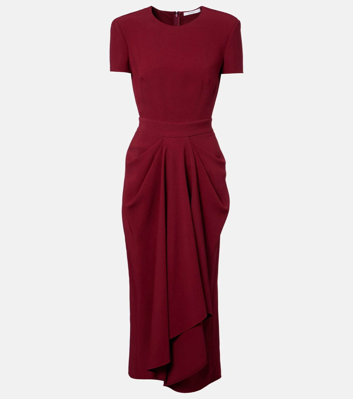 Givenchy Asymmetrical draped midi dress