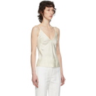 Haider Ackermann Off-White Crepe Camisole