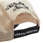 Heron Preston Men's 83 Baseball Cap in White/Black
