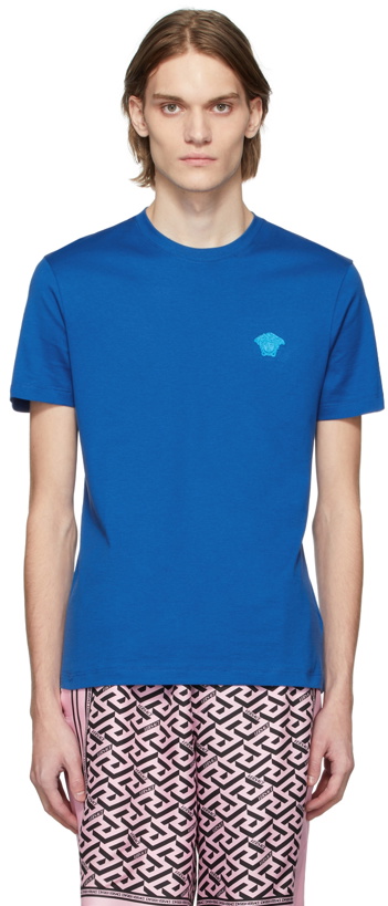 Photo: Versace Blue Medusa T-Shirt