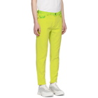 Hugo Yellow Slim Tapered Jeans