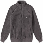 Battenwear Men's Warm-Up Jacket in Heather Grey
