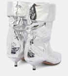 Isabel Marant Edrik metallic leather ankle boots