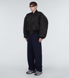 Balenciaga - Padded nylon bomber jacket