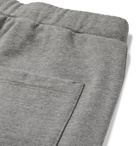 Fear of God - Slim-Fit Tapered Mélange Loopback Cotton-Blend Jersey Sweatpants - Gray