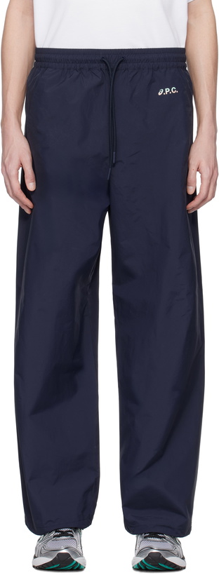 Photo: A.P.C. Navy ASICS Edition Haze Trousers