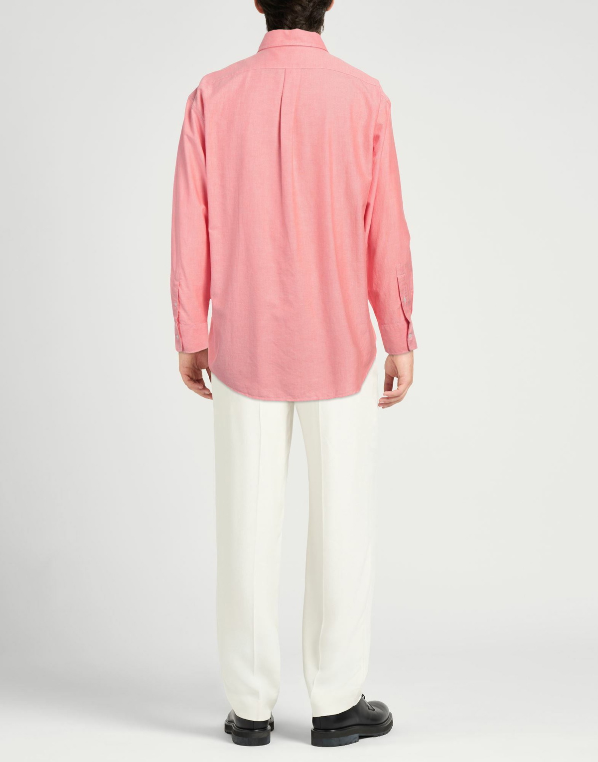 Maison Kitsuné Mens Shirt in Salmon pink