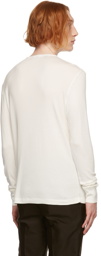 TOM FORD White Jersey Henley