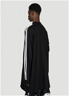 adidas x Balenciaga - Logo Print Long Sleeve T-Shirt in Black