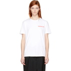 Bianca Chandon White Read My Lips T-Shirt
