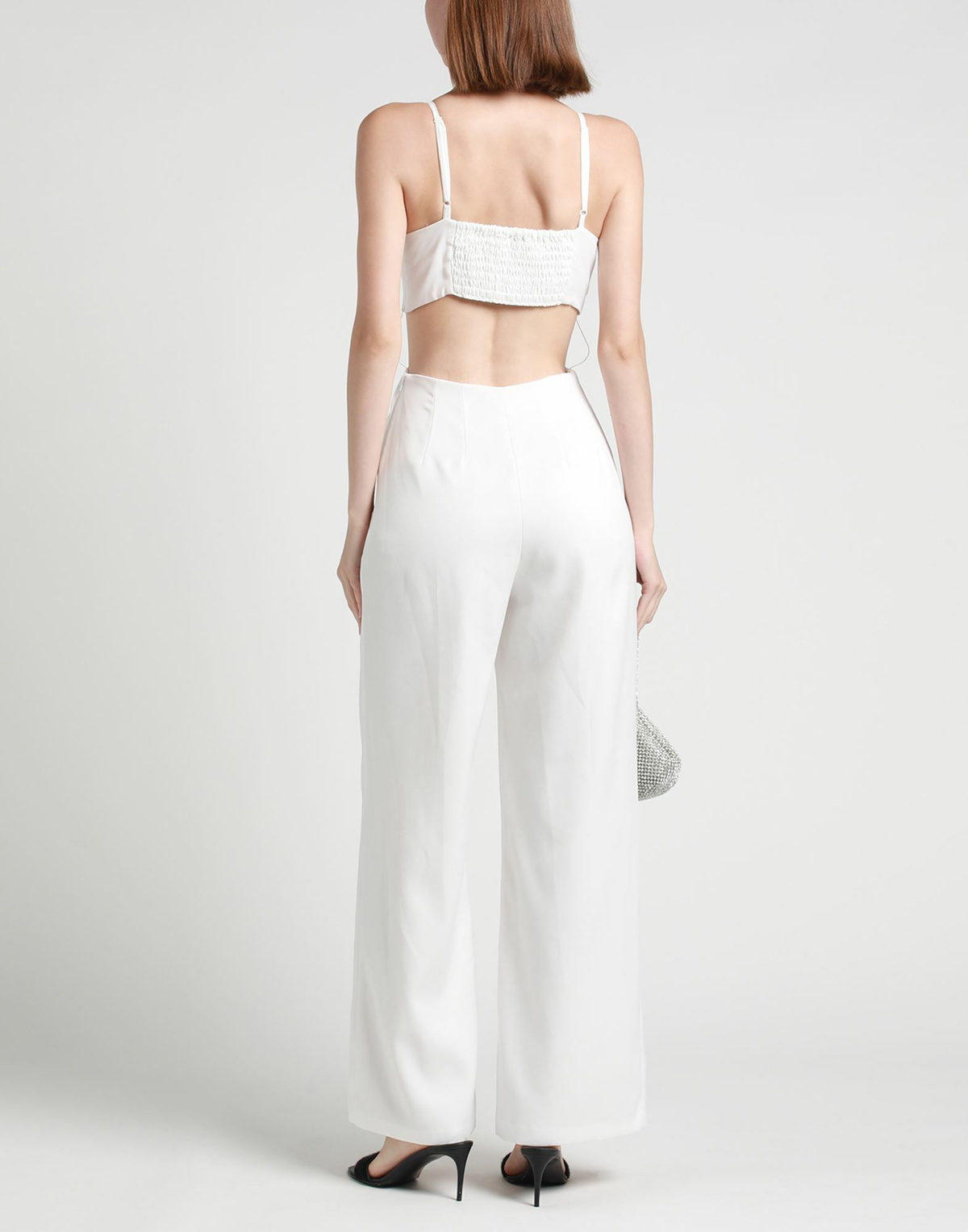 Maje Womens Jumpsuit Ivory