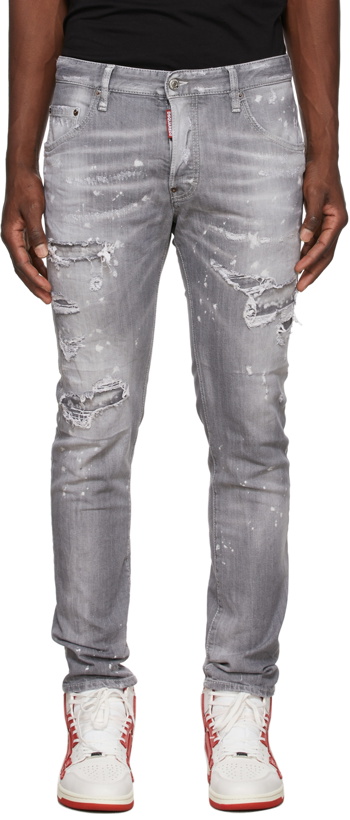 Photo: Dsquared2 Ripped Skater Jeans