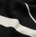 Valentino - Valentino Garavani Logo-Print Wool Scarf - Men - Black