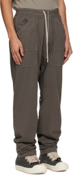 Rick Owens DRKSHDW Gray Tower Classic Drawstring Cargo Pants
