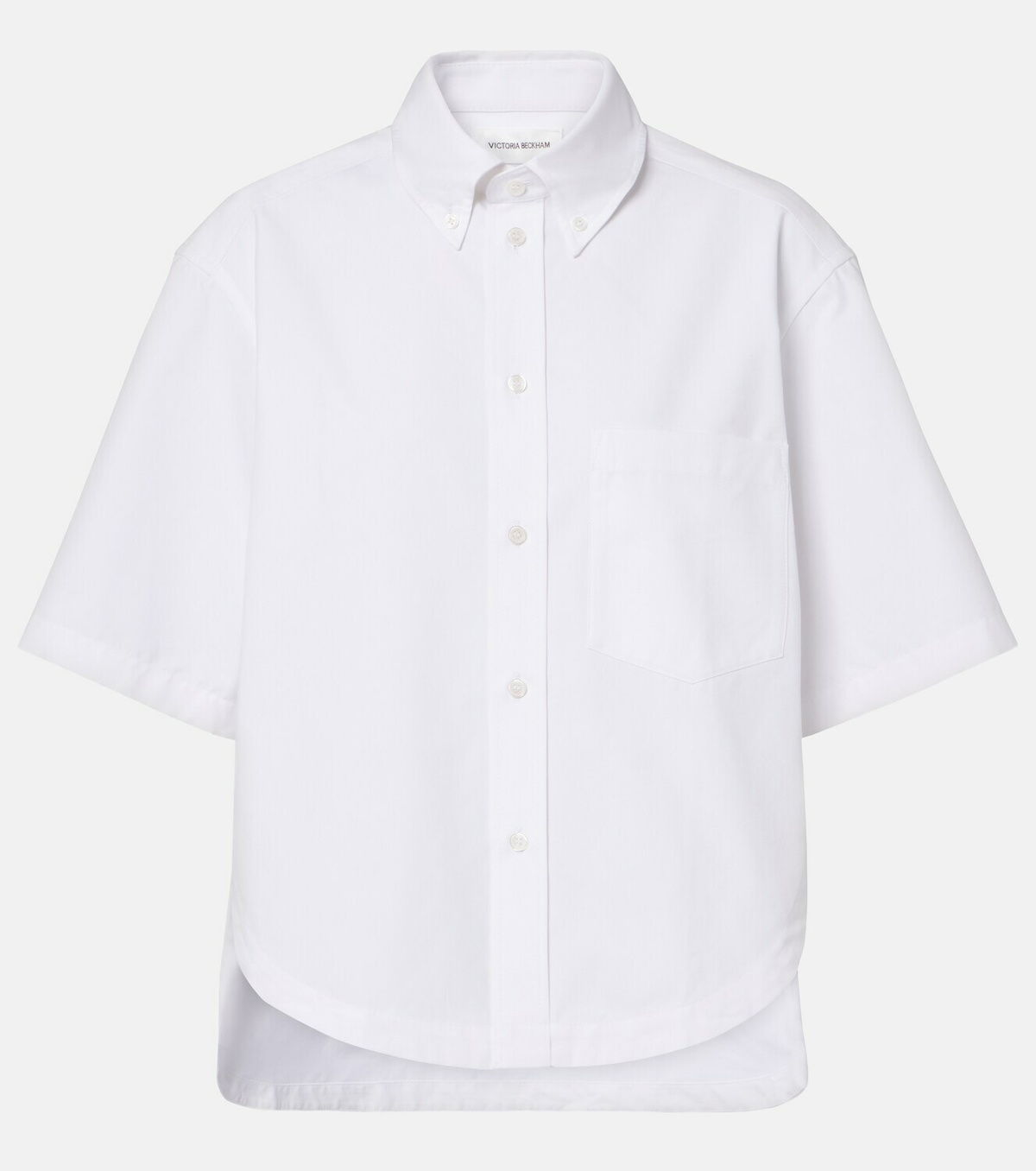 Victoria Beckham Oversized cotton shirt