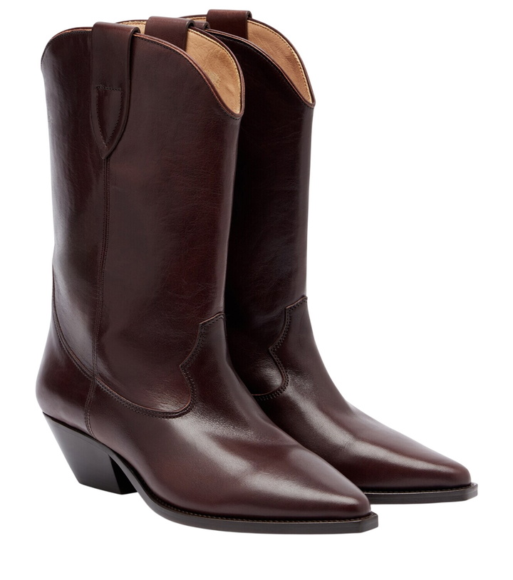 Photo: Isabel Marant Duerto leather ankle boots