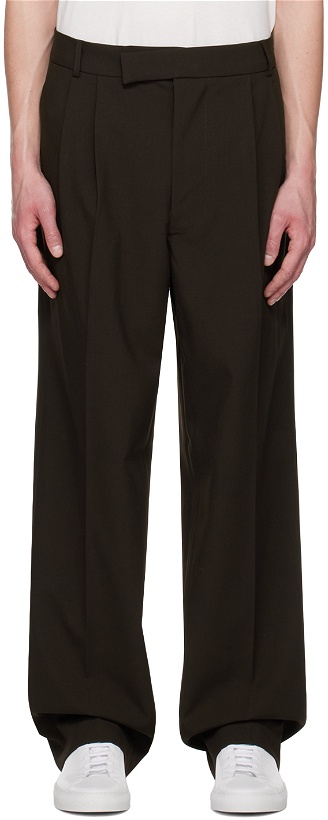 Photo: The Frankie Shop Brown Beo Trousers