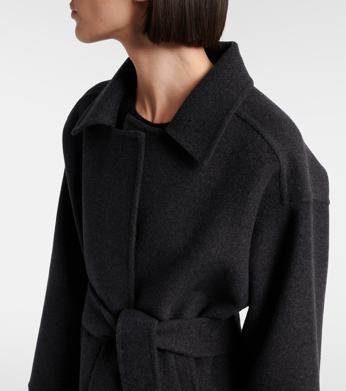 Khaite Alder belted wool jacket