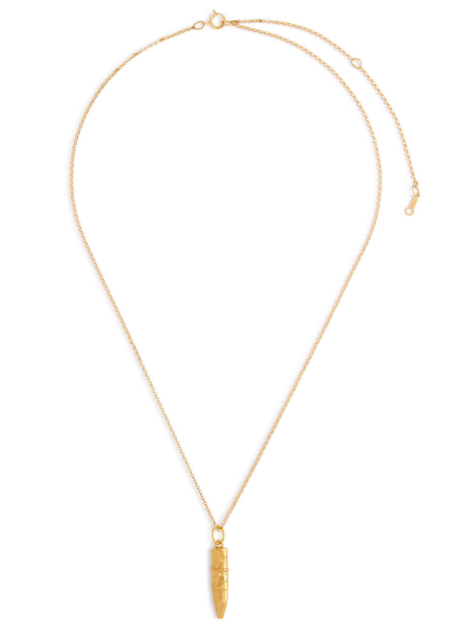 Alighieri The Mini Annotator 24kt Gold-plated Necklace - One Size