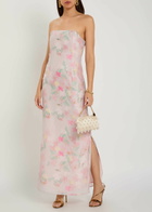 Bernadette Elora Floral-print Woven Maxi Dress Pink