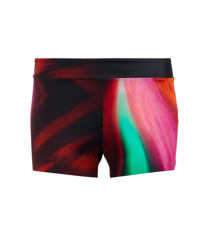 Photo: Louisa Ballou - Printed mid-rise shorts